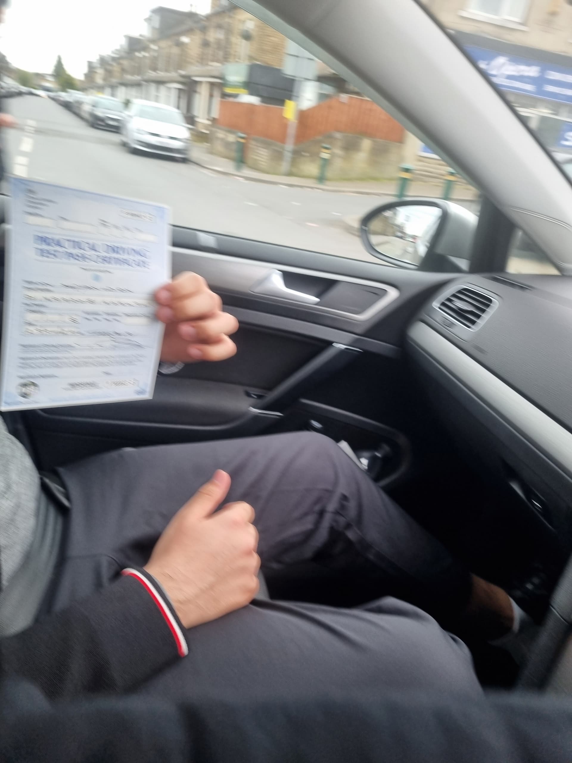 Sophie L. passed their driving test in Leeds