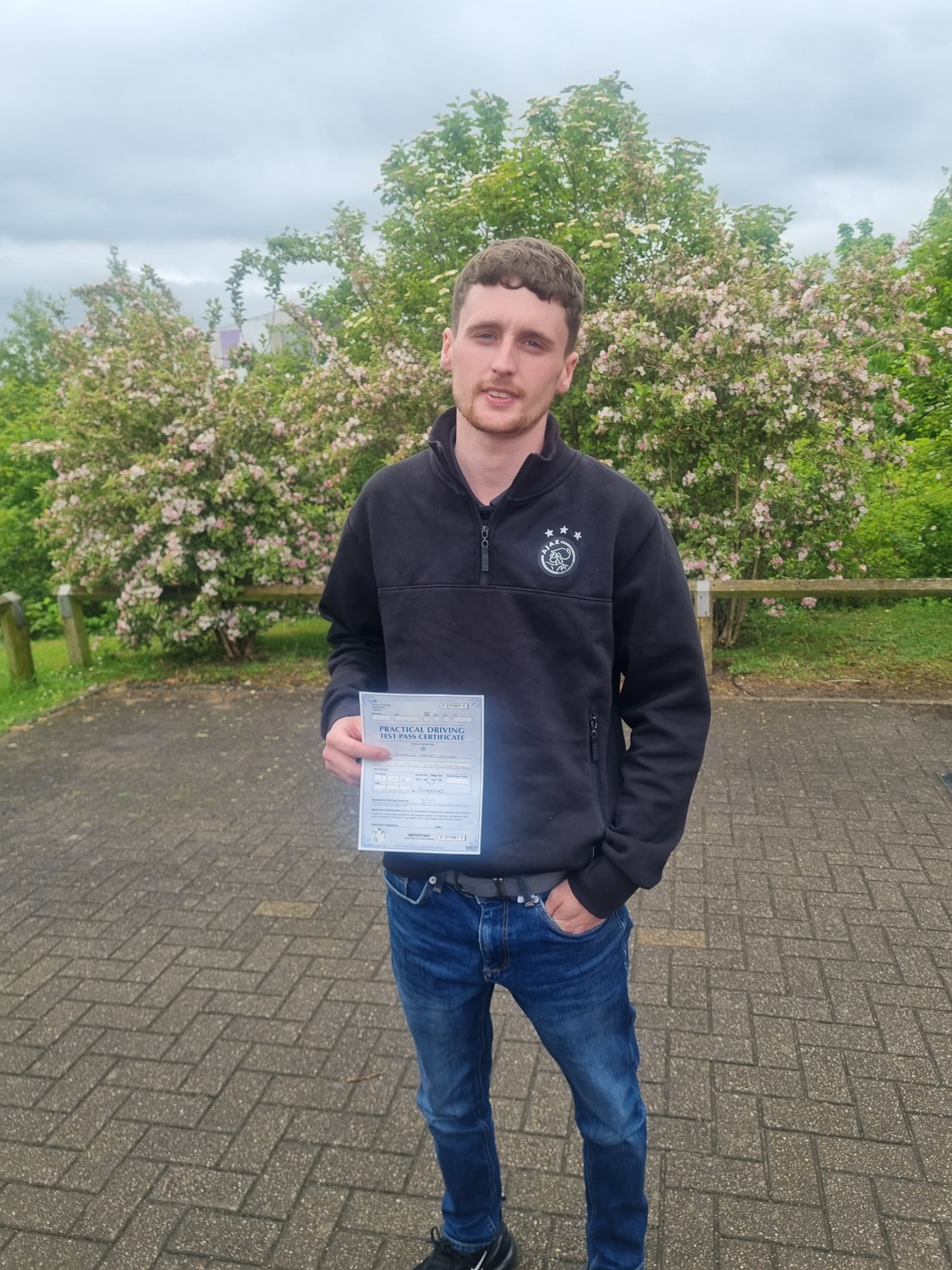 Zara K. passed their driving test in Bradford