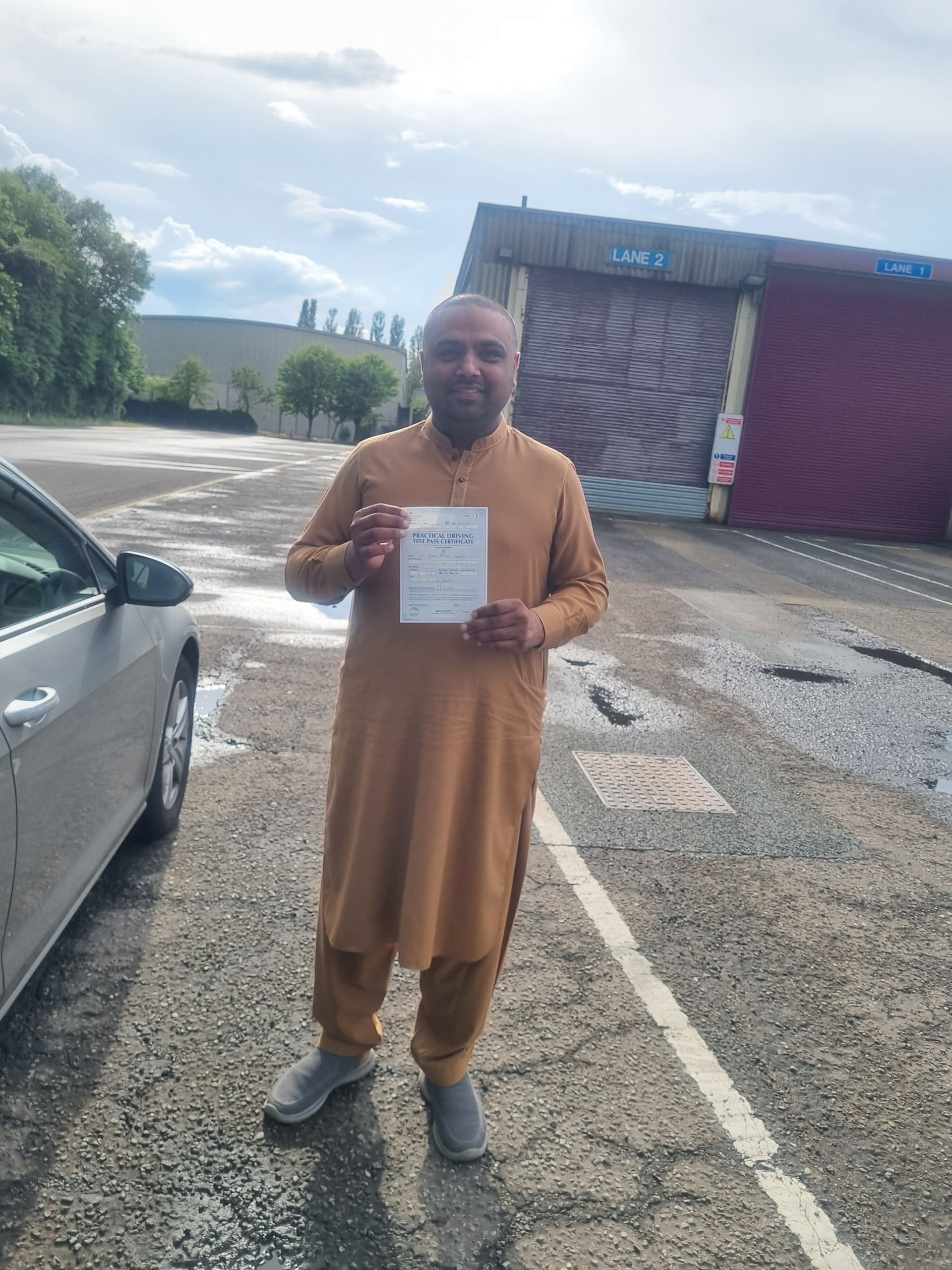 Priya S. passed their driving test in Bradford