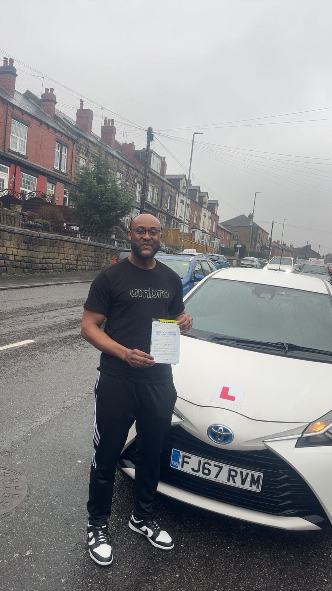 Jake H. passed their driving test in Leeds