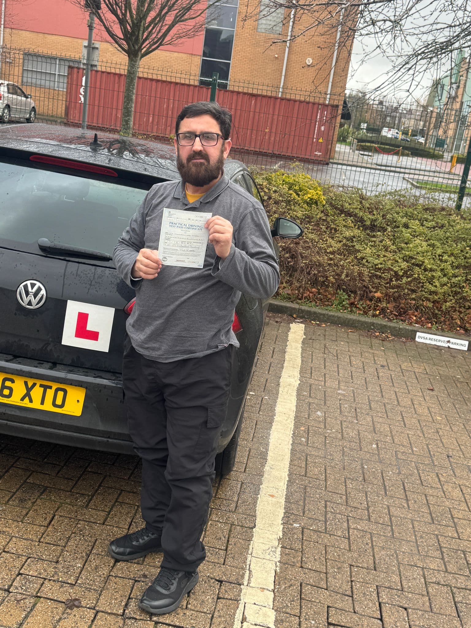Fatima N. passed their driving test in Bradford