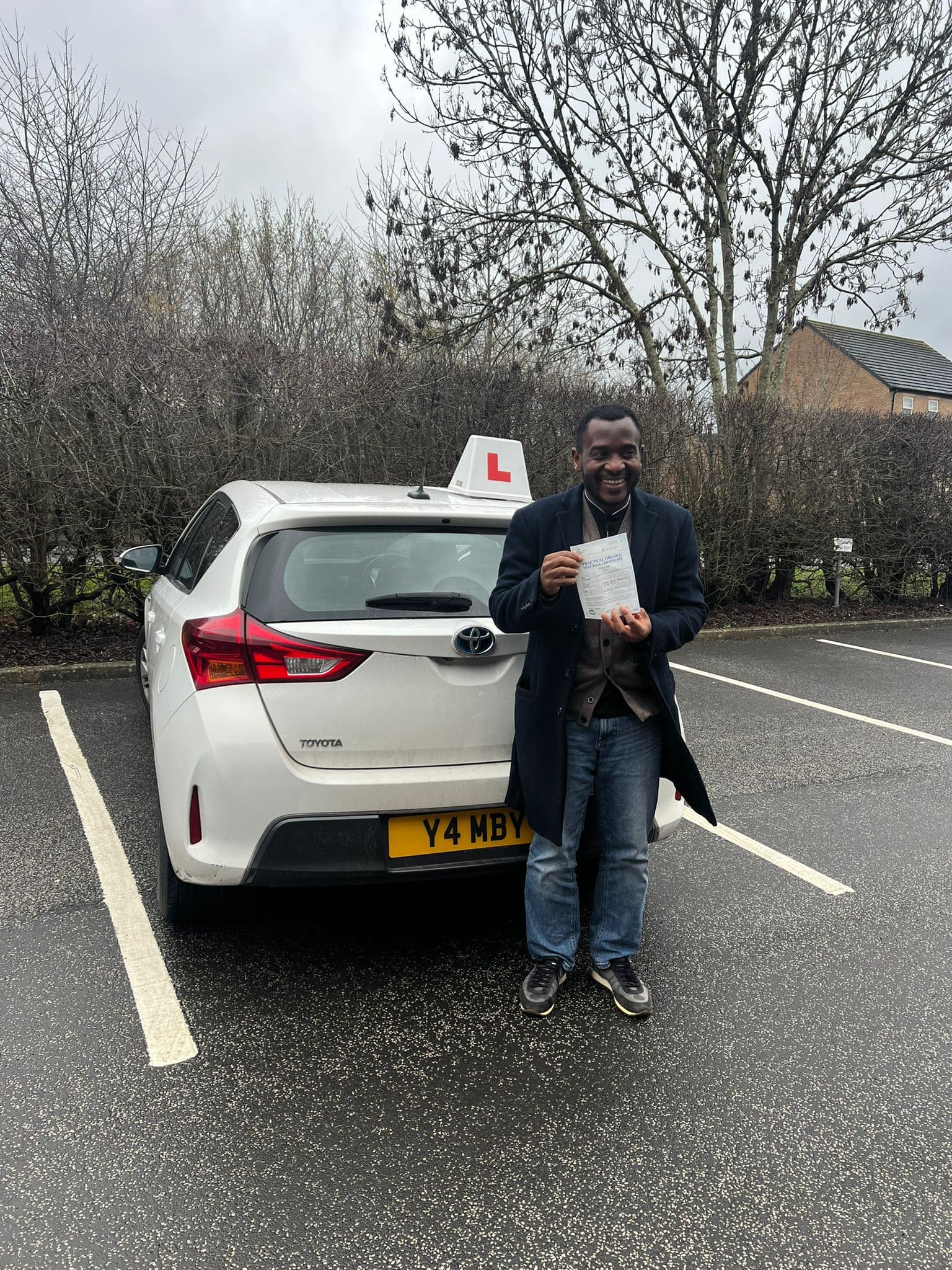 Jasmine T. passed their driving test in Bradford