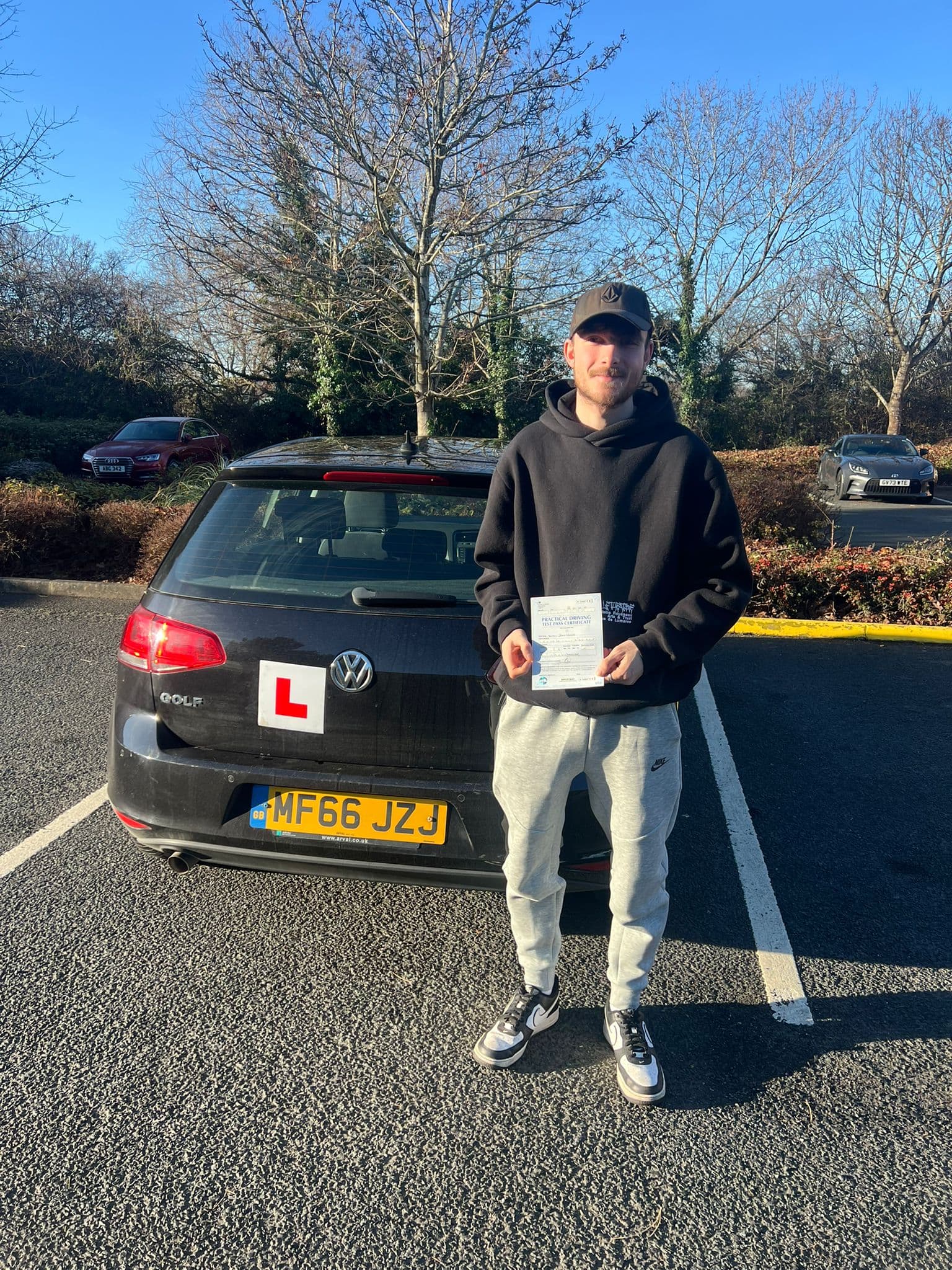 Daniel Y. passed their driving test in Leeds